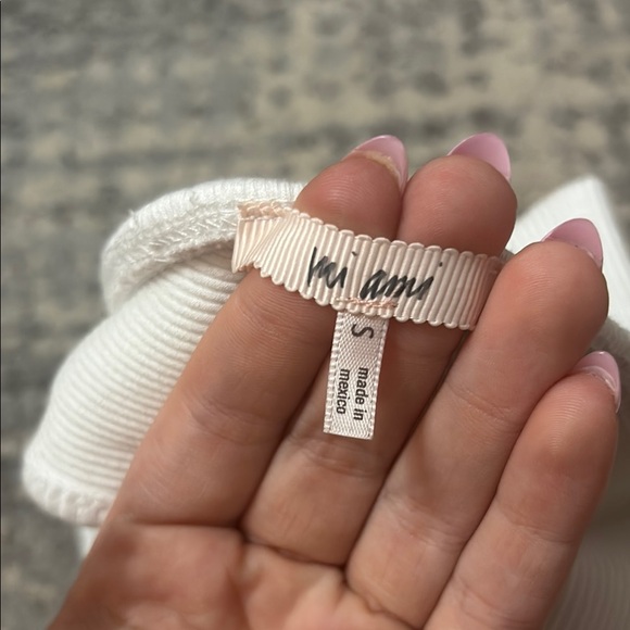 White One-Shoulder Ruffle Top - Picture 2 of 3